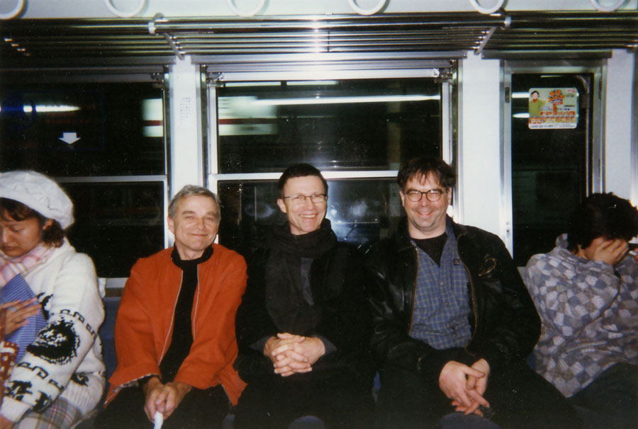 Dieter Moebius and Michael Rother in Japan