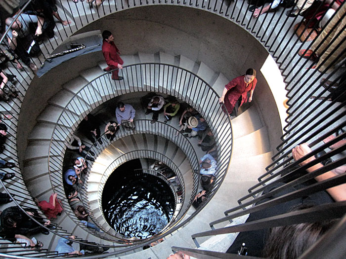 Meredith Monk Spiral Staircase